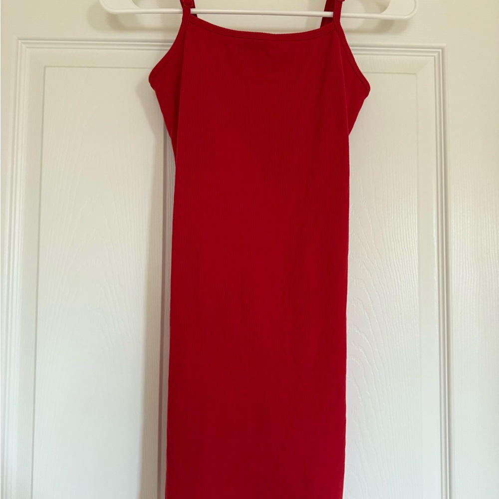 No Boundaries Vibrant Red Mini Dress